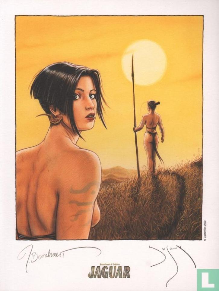 Jaguar deel 1:Het visioen en deel 2 - Bosschaert- beiden HC, Boeken, Stripverhalen, Zo goed als nieuw, Meerdere stripboeken, Ophalen of Verzenden