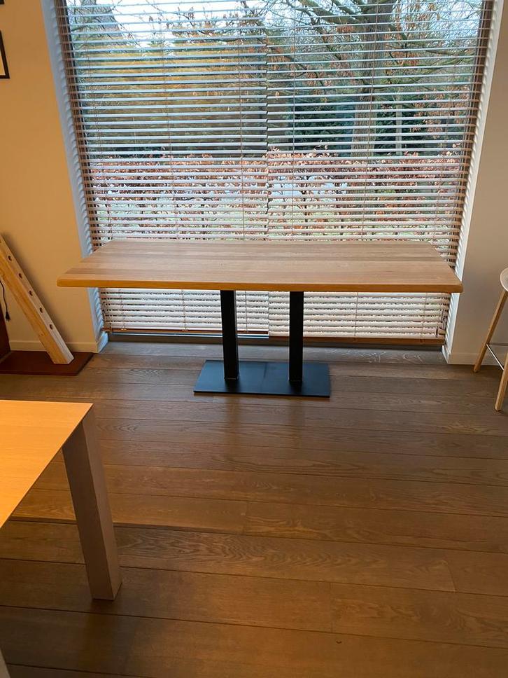 Table à manger 8 places entièrement en bois de chêne, Maison & Meubles, Tables | Tables à manger, Comme neuf, 50 à 100 cm, 200 cm ou plus