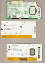 3 versch (gebruikte) tickets Antwerp - Oostende, 2015-2022, Ophalen of Verzenden, Gebruikt, Overige typen