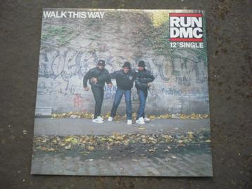 Maxi 12" vinyl Run DMC ( Walk this way ) 