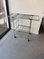 Vintage metalen trolley, Ophalen, Zo goed als nieuw