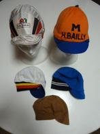 5 Vintage wieler mutsen, wielrennen, Eroica, retro koers rit, Fietsen en Brommers, Fietsaccessoires | Fietskleding, Ophalen of Verzenden