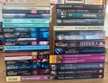 Ruth Rendell collectie (30 boeken) beschikbaar voor biedingen