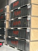 Verandaplat 4cm twee kanten Antraciet 1m breed 23€m2 Exc., Enlèvement ou Envoi