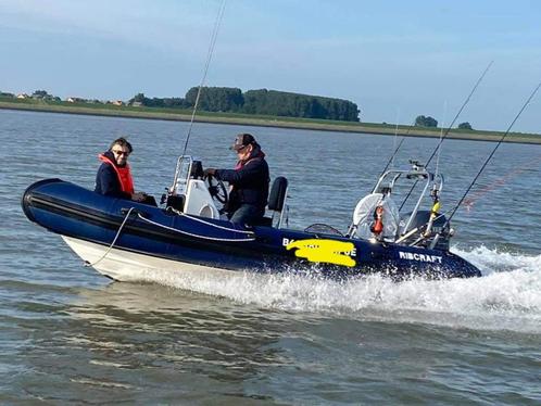 Ribcraft 485 Professional, Watersport en Boten, Motorboten en Motorjachten, Gebruikt, Polyester, Tot 6 meter, Benzine, Buitenboordmotor