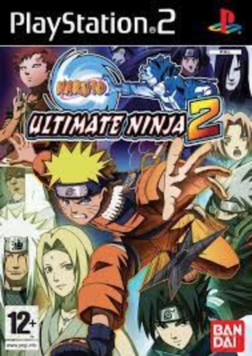 Naruto ultieme ninja 2 ps2-game., Games en Spelcomputers, Games | Sony PlayStation 2, Zo goed als nieuw, Vechten, 2 spelers, Vanaf 12 jaar