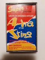 K7 audio- les + grands succes de a-ha et sting, Ophalen of Verzenden, Gebruikt