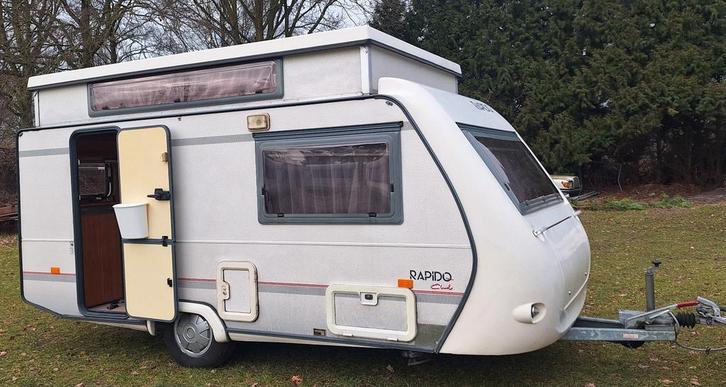 Rapido club 38, Caravans en Kamperen, Caravans, Particulier, Rapido, Hefdak, Luifel, Ophalen