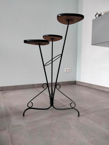 1950s 60s vintage planttafeltje beschikbaar voor biedingen