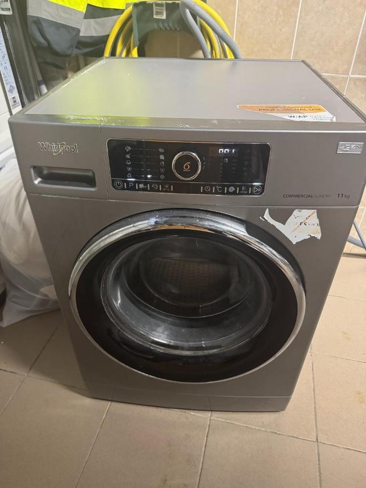 Whirlpool Commercial Laundry 11 kg A++ wasmachine, Elektronische apparatuur, Wasmachines, Gebruikt, Voorlader, 10 kg of meer, 85 tot 90 cm
