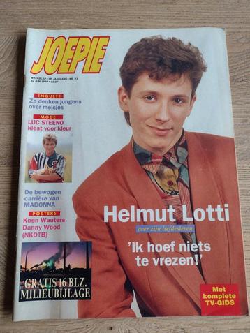 JOEPIE MAGAZINE 1990: HELMUT LOTTI-MADONNA-DIO-REGGAE-STEENO beschikbaar voor biedingen