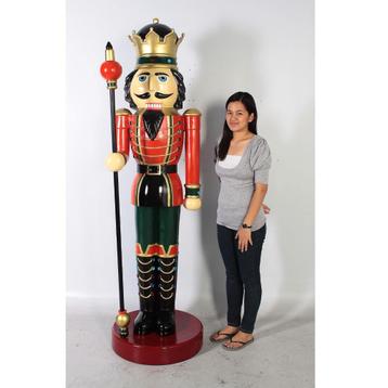 Nutcracker – Notenkraker beeld – hoogte 201 cm beschikbaar voor biedingen