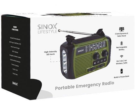 Sinox - Noodradio, BT Speaker, Power bank and flashlight -, Electroménager, Pièces & Accessoires, Neuf, Enlèvement ou Envoi