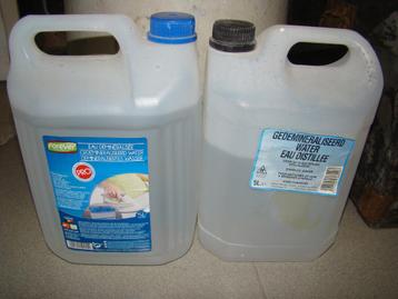 Gedemineraliseerd water beschikbaar voor biedingen