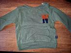 Noppies, donkergroene sweater, maat 74, zo goed als nieuw, Kinderen en Baby's, Babykleding | Maat 74, Ophalen, Truitje of Vestje