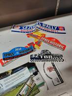 Rally platen en stickers, Ophalen