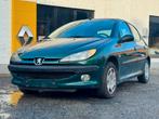 Peugeot 206 1.1 Benzine — 2002 — Euro 4 LEZ tot 2030, Auto's, Stof, Zwart, 4 cilinders, Bedrijf