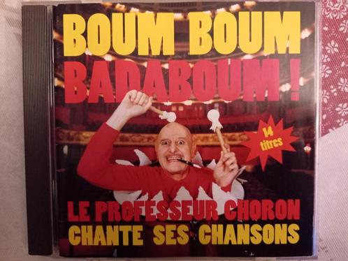 Professor Choron zingt zijn liedjes-cd, Cd's en Dvd's, Cd's | Franstalig, Zo goed als nieuw, Ophalen of Verzenden