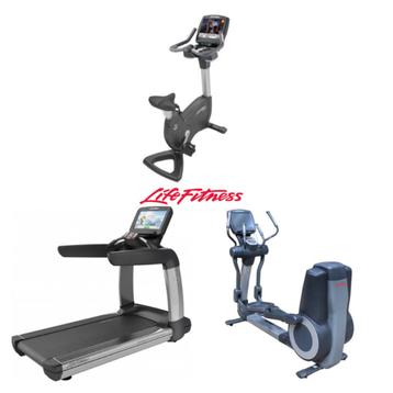 Life fitness cardio set | loopband | crosstrainer | fiets |