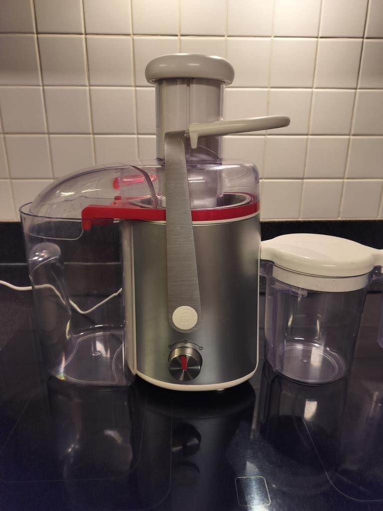 Sapcetrifuge van Moulinex, Ophalen