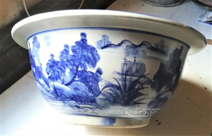 2 grands bassins anciens chine, Antiquités & Art, Antiquités | Vases, Enlèvement