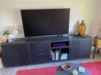 Tv kast H&H Antraciet -zwart, Huis en Inrichting, Kasten |Televisiemeubels, Ophalen