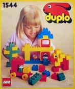 Duplo 1544 & 10980 emmer met basisblokken & bouwplaat, Ophalen of Verzenden, Zo goed als nieuw, Complete set, Duplo