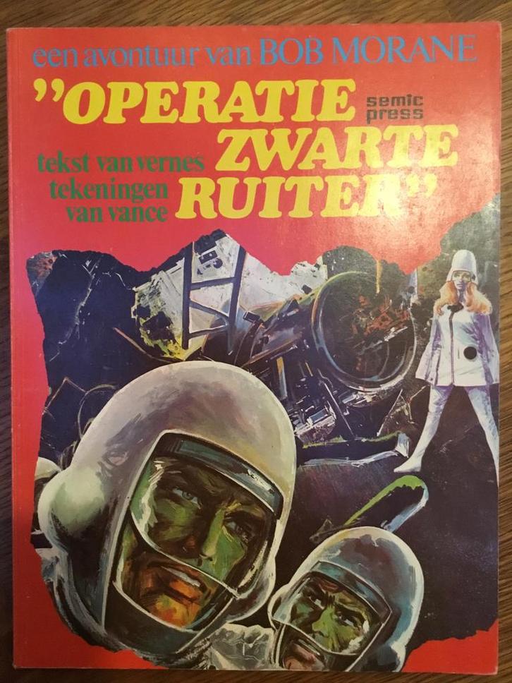6 stripboeken “De avonturen van Bob Morane”, Boeken, Stripverhalen, Gelezen, Ophalen of Verzenden