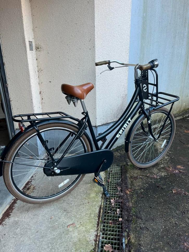 Spirit cargo fiets, Fietsen en Brommers, Fietsen | Dames | Omafietsen, Zo goed als nieuw, 50 tot 53 cm, Handrem, Versnellingen