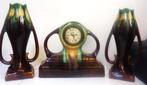 Ensemble d'horloges Thulin Art Déco Decoration H 30 😍✨💑😎�, Antiquités & Art, Enlèvement ou Envoi