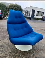 1 x Artifort Geoffrey Harcourt F510 design fauteuil blauw, Huis en Inrichting, Fauteuils, Ophalen, Gebruikt, Stof, Artifort F500 F510 F588 F87 F500