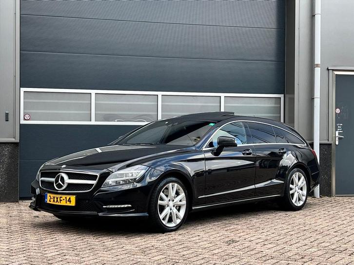 Mercedes-Benz CLS 350 Shooting Brake CDI 4-Matic bj.2014 Cam, Auto's, Mercedes-Benz, CLS, 4x4, ABS, Adaptieve lichten, Airbags