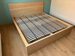 MALM bed + 2x Lonset lattenbodems, Maison & Meubles, Chambre à coucher | Lits, Enlèvement ou Envoi