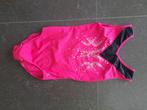 Turnpakje meisjes, Sport en Fitness, Turnen, Zo goed als nieuw, Roze, Turnpak(je), Kindermaat 122 t/m 140