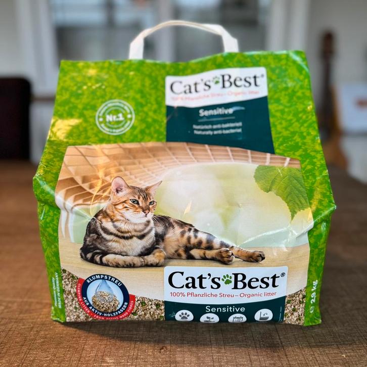 Cat’s Best Sensitive Kattenbakvulling - 2.9kg, Dieren en Toebehoren, Kattenbakken, Nieuw, Ophalen