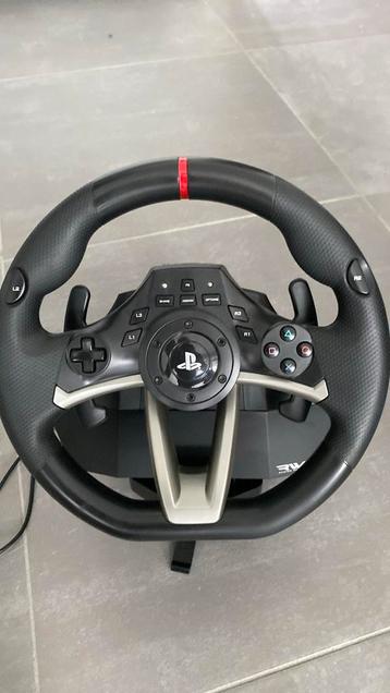 PlayStation stuur en pedalen., Enlèvement, Comme neuf