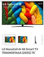 LG 75inch, Ophalen of Verzenden, Nieuw