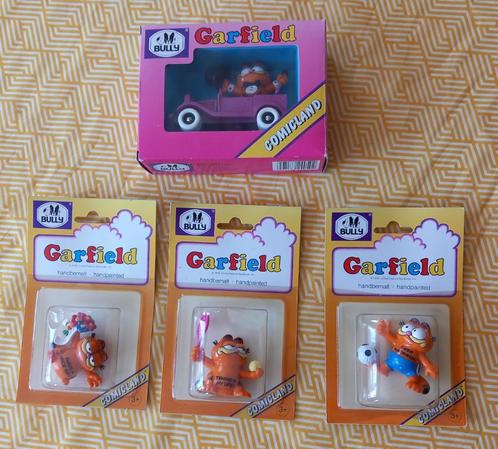 Garfield 4 figuren in originele verpakking, Verzamelen, Film en Tv, Gebruikt, Tv, Actiefiguur of Pop, Ophalen