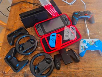 Nintendo Switch - 8 spellen - vele extra's, Enlèvement, Comme neuf