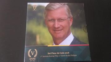 Belgie set euromunten 2018 beschikbaar voor biedingen