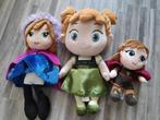 set frozen knuffels, Kinderen en Baby's, Speelgoed | Knuffels en Pluche, Ophalen, Zo goed als nieuw, Overige typen