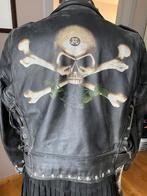 Alchemy leather jacket, Ophalen, Zwart, Gedragen, Alchemy