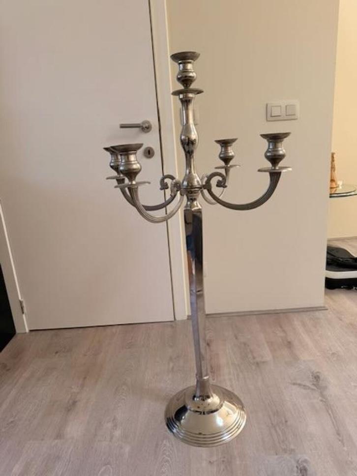 Stijlvolle vijfarmige staande kandelaar, Huis en Inrichting, Woonaccessoires | Kandelaars en Kaarsen, Zo goed als nieuw, Kandelaar
