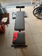 Bank en gewichten, Sport en Fitness, Fitnessmaterialen, Ophalen, Zo goed als nieuw, Fitnessbank