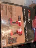 Kit complet tools 21v. Perceuse et visseuse à chocs, Ophalen of Verzenden