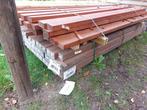Azobé hardhouten regel geschaafd 350x9x4,5 enz., Tuin en Terras, Palen, Balken en Planken, Ophalen, Nieuw