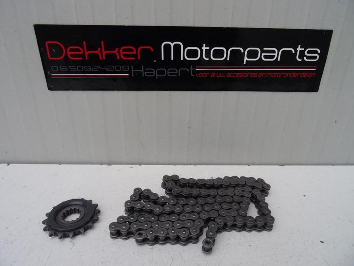 Originele DID Ketting + VoorTandwiel Yamaha YZF R1 2015-2025, Motoren, Onderdelen | Yamaha, Ophalen of Verzenden