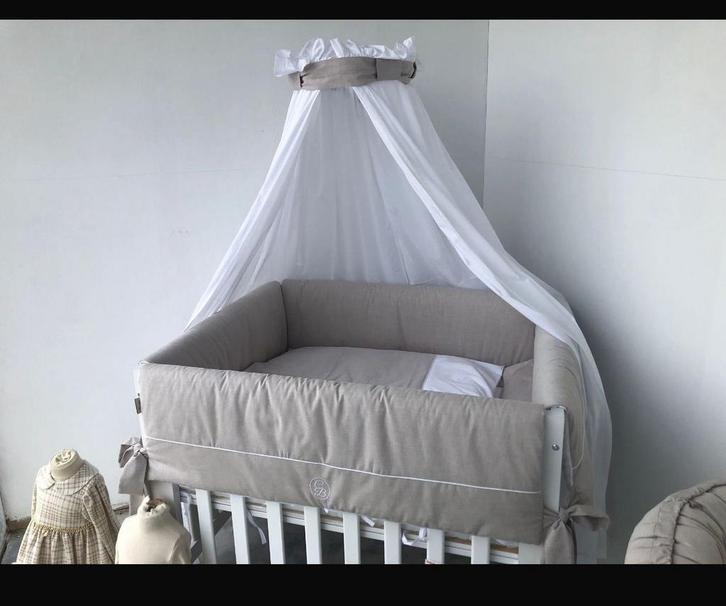 Quax park Marie Lucca + parkset Charmi-Baby, Kinderen en Baby's, Babyparken, Zo goed als nieuw, Rechthoekig, In hoogte verstelbaar