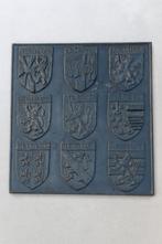 Plaque en fonte décorative  Blasons historiques des province, Maison & Meubles, Enlèvement, Utilisé