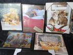6 kadertjes poezen, perfecte staat, 1,50 -of 2 voor 2,50, Ophalen of Verzenden, Nieuw